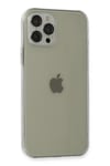 Mey İthalat®  iPhone 12 Pro Max Kılıf Fly Lens Silikon - Şeffaf