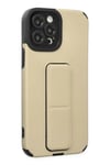 Mey İthalat®  iPhone 12 Pro Max Kılıf Mega Standlı Silikon - Gold