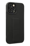 Mey İthalat®  iPhone 12 Pro Max Kılıf Mega Standlı Silikon - Siyah