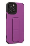 Mey İthalat®  iPhone 12 Pro Max Kılıf Mega Standlı Silikon - Mor