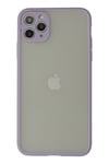 Mey İthalat®  iPhone 12 Pro Max Kılıf Montreal Silikon Kapak - Mor