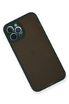 Mey İthalat®  iPhone 12 Pro Max Kılıf Montreal Silikon Kapak - Yeşil