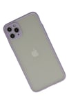 Mey İthalat®  iPhone 12 Pro Max Kılıf Montreal Silikon Kapak - Mor