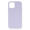 Mey İthalat®  iPhone 12 Pro Max Kılıf Nano içi Kadife Silikon- Lila