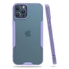 Mey İthalat®  iPhone 12 Pro Max Kılıf Platin Silikon - Lila
