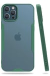 Mey İthalat®  iPhone 12 Pro Max Kılıf Platin Silikon - Yeşil