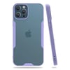 Mey İthalat®  iPhone 12 Pro Max Kılıf Platin Silikon - Lila