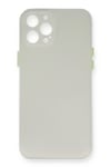Mey İthalat®  iPhone 12 Pro Max Kılıf PP Ultra İnce Kapak - Beyaz