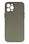 Mey İthalat®  iPhone 12 Pro Max Kılıf PP Ultra İnce Kapak - Gri