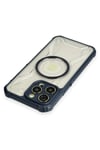 Mey İthalat®  iPhone 12 Pro Max Kılıf Prag Magneticsafe Kapak - Lacivert