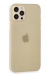 Mey İthalat®  iPhone 12 Pro Max Kılıf Puma Silikon - Gold