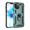 Mey İthalat®  iPhone 12 Pro Max Kılıf Sofya Yüzüklü Silikon Kapak - Yeşil