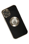 Mey İthalat®  iPhone 12 Pro Max Kılıf Store Silikon - Siyah