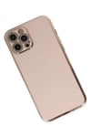 Mey İthalat®  iPhone 12 Pro Max Kılıf Volet Silikon - Pembe
