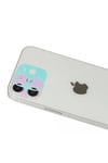 Mey İthalat®  iPhone 12 Rainbow Kamera Lens Koruma Cam - Mor