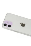 Mey İthalat®  iPhone 12 Rainbow Kamera Lens Koruma Cam - Mor