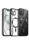 Mey İthalat®  iPhone 13 Kılıf Kross Magneticsafe Kapak - Siyah