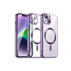 Mey İthalat®  iPhone 13 Kılıf Kross Magneticsafe Kapak - Mor