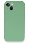 Mey İthalat®  iPhone 13 Mini Kılıf Lansman Legant Silikon - Yeşil