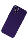 Mey İthalat®  iPhone 13 Mini Kılıf Nano içi Kadife Silikon - Mor