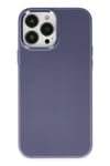 Mey İthalat®  iPhone 13 Pro Kılıf Asya Deri Silikon - Mor