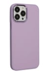 Mey İthalat®  iPhone 13 Pro Kılıf Asya Deri Silikon - Lila