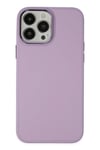 Mey İthalat®  iPhone 13 Pro Kılıf Asya Deri Silikon - Lila