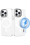 Mey İthalat®  iPhone 13 Pro Kılıf Beta Magneticsafe Silikon - Şeffaf