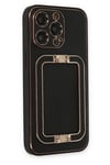 Mey İthalat®  iPhone 13 Pro Kılıf Coco Elit Kapak - Siyah