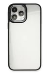 Mey İthalat®  iPhone 13 Pro Kılıf Dora Kapak - Siyah