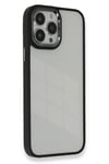 Mey İthalat®  iPhone 13 Pro Kılıf Dora Kapak - Siyah
