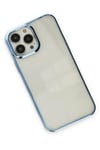 Mey İthalat®  iPhone 13 Pro Kılıf Element Silikon - Sky Blue