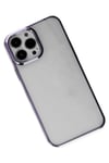 Mey İthalat®  iPhone 13 Pro Kılıf Element Silikon - Mor