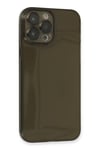 Mey İthalat®  iPhone 13 Pro Kılıf Fly Lens Silikon - Siyah