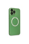 Mey İthalat®  iPhone 13 Pro Kılıf Jack Magneticsafe Lens Silikon - Yeşil