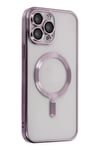Mey İthalat®  iPhone 13 Pro Kılıf Kross Magneticsafe Kapak - Mor