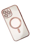 Mey İthalat®  iPhone 13 Pro Kılıf Kross Magneticsafe Kapak - Rose