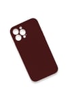 Mey İthalat®  iPhone 13 Pro Kılıf Lansman Legant Silikon - Bordo