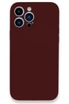 Mey İthalat®  iPhone 13 Pro Kılıf Lansman Legant Silikon - Bordo