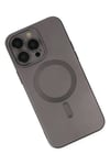 Mey İthalat®  iPhone 13 Pro Kılıf Moshi Lens Magneticsafe Silikon - Füme