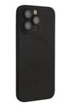 Mey İthalat®  iPhone 13 Pro Kılıf Moshi Lens Magneticsafe Silikon - Siyah