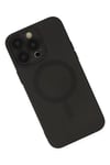 Mey İthalat®  iPhone 13 Pro Kılıf Moshi Lens Magneticsafe Silikon - Siyah