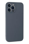 Mey İthalat®  iPhone 13 Pro Kılıf Nano içi Kadife Silikon - Gri