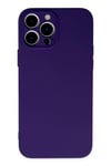 Mey İthalat®  iPhone 13 Pro Kılıf Nano içi Kadife Silikon - Mor