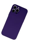 Mey İthalat®  iPhone 13 Pro Kılıf Nano içi Kadife Silikon - Mor