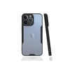 Mey İthalat®  iPhone 13 Pro Kılıf Platin Silikon - Siyah