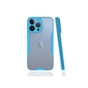 Mey İthalat®  iPhone 13 Pro Kılıf Platin Silikon - Mavi