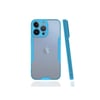 Mey İthalat®  iPhone 13 Pro Kılıf Platin Silikon - Mavi