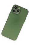 Mey İthalat®  iPhone 13 Pro Kılıf Puma Silikon - Yeşil