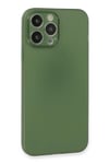 Mey İthalat®  iPhone 13 Pro Kılıf Puma Silikon - Yeşil